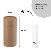 Load image into Gallery viewer, Box &quot;Koko&quot; for 40/4 cm candles (candle accessories)
