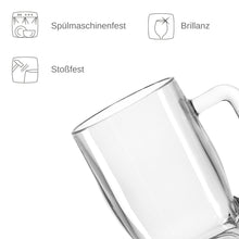 Charger l'image dans la galerie, Bierglas mit Gravur Leonardo - Personalisiertes Geburtstagsgeschenk für Männer
