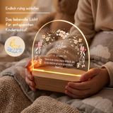 LED-Nachtlicht für Kinder mit Motiv Blumen Regenbogen – Ansicht 2