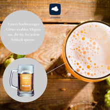 Charger l&#39;image dans la galerie, Bierkrug mit Gravur - Personalisierte Geschenke Männer - Klassisches Design
