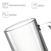 Charger l'image dans la galerie, Bierkrug mit Gravur - Personalisierte Geschenke Männer - Klassisches Design
