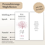 Kommunionkerze "Polly" - personalisiert