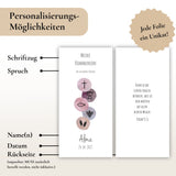Kerzenfolie Kommunionkerze "Alma" - personalisiert