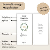Kerzenfolie Kommunionkerze "Hanno" - personalisiert