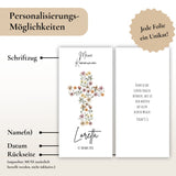Kerzenfolie Kommunionkerze "Loretta" - personalisiert