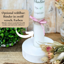 Lade das Bild in den Galerie-Viewer, Kerzenfolie Kommunionkerze "Marita" - personalisiert
