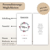 Kerzenfolie Kommunionkerze "Mira" - personalisiert