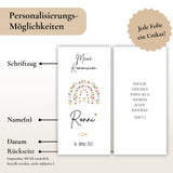 Kerzenfolie Kommunionkerze "Ronni" - personalisiert