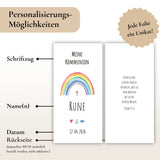Kerzenfolie Kommunionkerze "Rune" - personalisiert