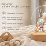 LED-Nachtlicht für Kinder mit Motiv Waldtiere mit Bäumen – Ansicht 5