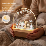 LED-Nachtlicht für Kinder mit Motiv Safari – Ansicht 2