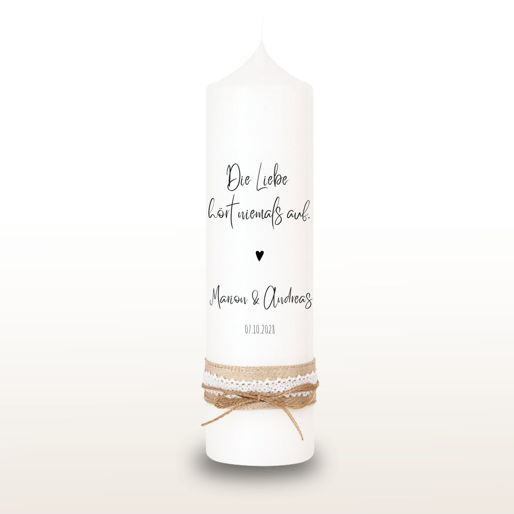 Hochzeitskerze 