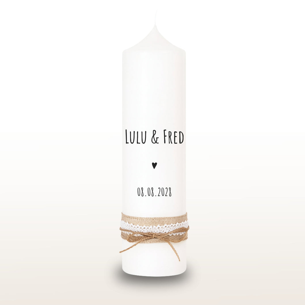 Hochzeitskerze 