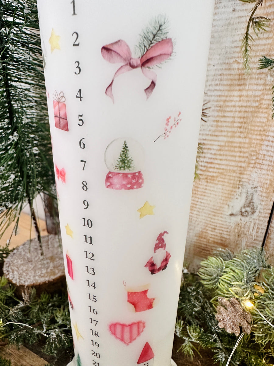 Weihnachtskerze/Adventskerze \