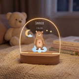 LED-Nachtlicht für Kinder mit Motiv Bär – Ansicht 4