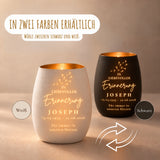 Trauerlicht aus Glas mit Gravur In liebevoller Erinnerung – Ansicht 5