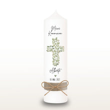 Lade das Bild in den Galerie-Viewer, Kommunionkerze "Alberto" - personalisiert
