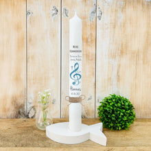Lade das Bild in den Galerie-Viewer, Kommunionkerze &quot;Hennes&quot; - personalisiert
