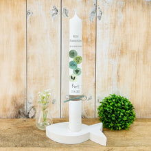 Lade das Bild in den Galerie-Viewer, Kommunionkerze „Kort&quot; - personalisiert
