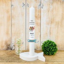 Charger l&#39;image dans la galerie, Kommunionkerze &quot;Magda&quot; - personalisiert
