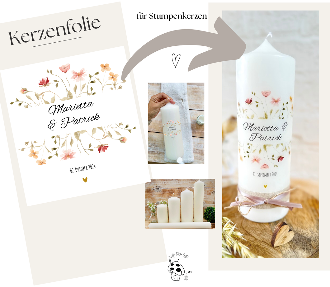 Kerzenfolie 
