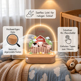 LED-Nachtlicht für Kinder mit Motiv Bauernhof – Ansicht 6