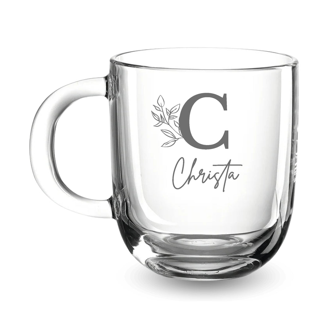 VILLA ROSA LOTTA Personalisierte Geschenke - Tasse Personalisiert Mit Gravur - Minimalistisch, Elegant & Modern - Spülmaschinenfest - Geschenk Für Geburtstag, Weihnachten, Valentinstag