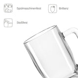Bierkrug LEONARDO TAVERNA mit Gravur Oldschool – Ansicht 7