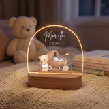 LED-Nachtlicht für Kinder mit Motiv Teddybär – Ansicht 4