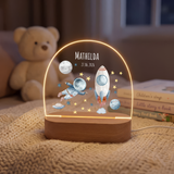 LED-Nachtlicht für Kinder mit Motiv Rakete – Ansicht 4