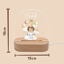 Charger l'image dans la galerie, Personalisiertes Nachtlicht für Babys mit Namen - Individuelle Geschenke Baby
