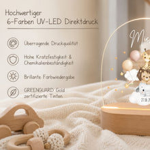 Charger l'image dans la galerie, Personalisiertes Nachtlicht für Babys mit Namen - Individuelle Geschenke Baby
