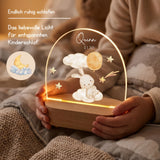 LED-Nachtlicht für Kinder mit Motiv Hase – Ansicht 2