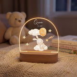 LED-Nachtlicht für Kinder mit Motiv Hase – Ansicht 4