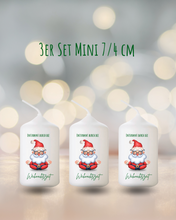 Lade das Bild in den Galerie-Viewer, Weihnachtskerze/Adventskerze * Yoga Santa * Dekokerze
