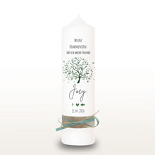 Lade das Bild in den Galerie-Viewer, Kommunionkerze &quot;Joey&quot; - personalisiert
