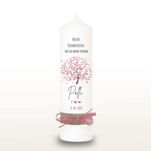 Lade das Bild in den Galerie-Viewer, Kommunionkerze &quot;Polly&quot; - personalisiert
