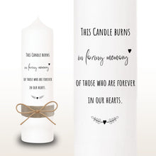 Load image into Gallery viewer, Trauerkerze &quot;Dan&quot;
