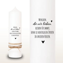 Load image into Gallery viewer, Trauerkerze &quot;Eiche&quot;
