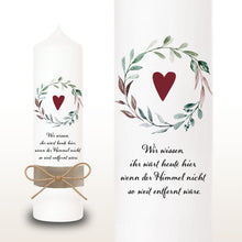 Charger l'image dans la galerie, Trauerkerze "Ilse"
