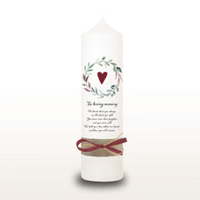 Charger l'image dans la galerie, Trauerkerze "Jasmin"
