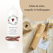 Load image into Gallery viewer, Trauerkerze &quot;Jasmin&quot;
