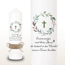 Charger l'image dans la galerie, Trauerkerze "Piet"
