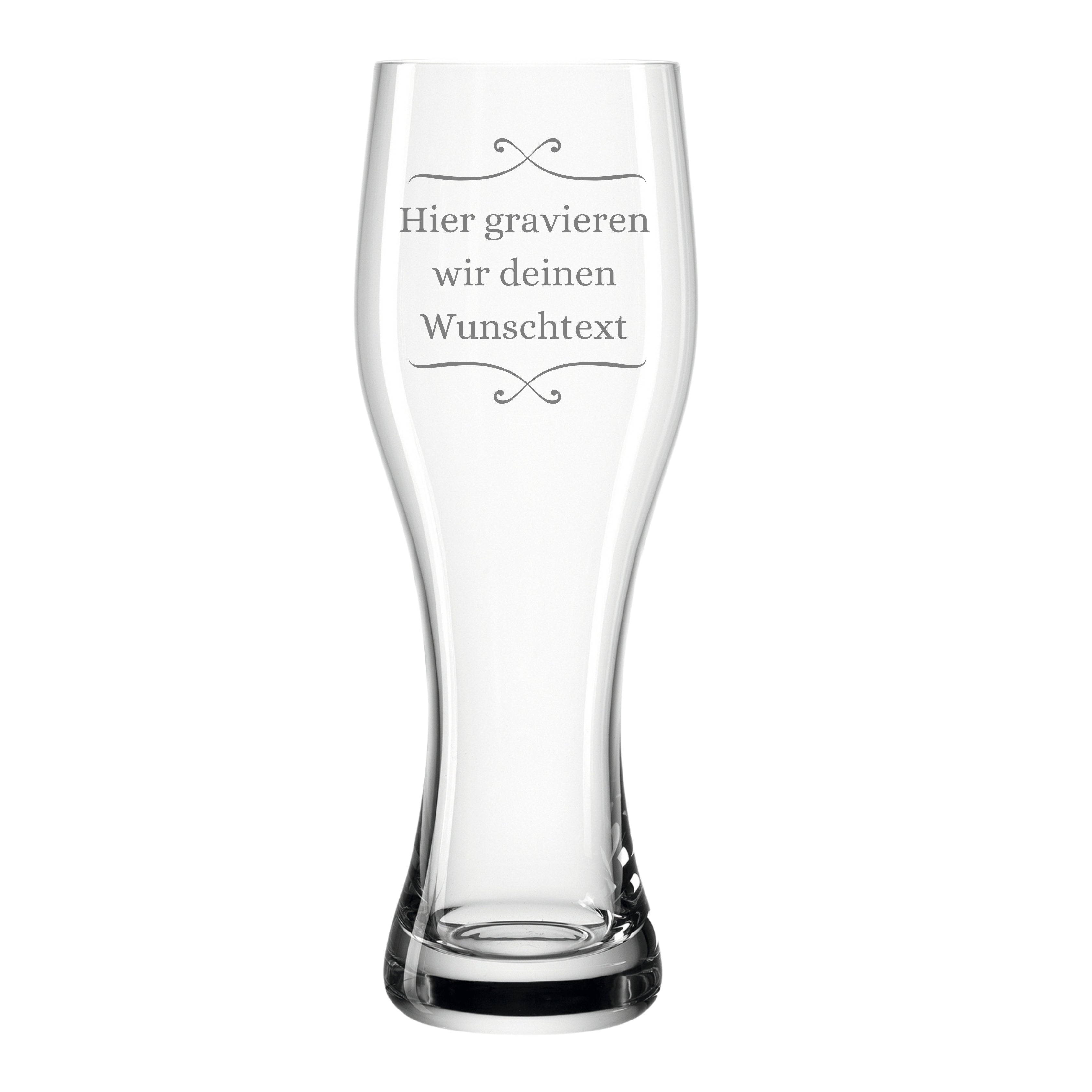 Weizenglas LEONARDO mit Gravur Wunschtext – Ansicht 7