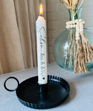 Load image into Gallery viewer, Ambient candle holder iron black 8cm
