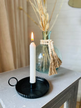 Load image into Gallery viewer, Ambient candle holder iron black 8cm
