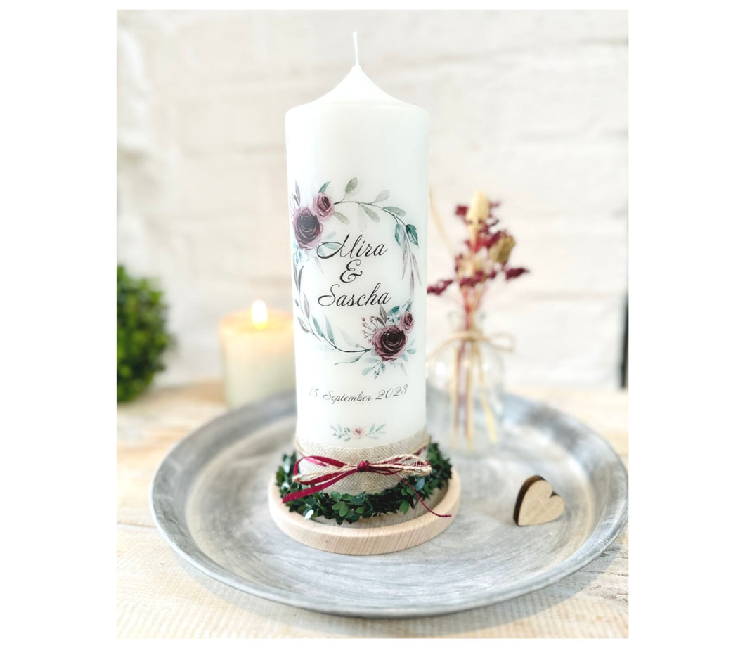 Bougie de mariage 