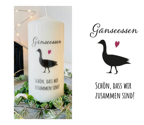 Geschenk Kerze 