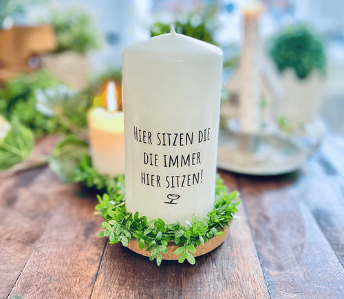 Geschenk Kerze 