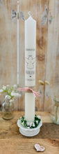Load image into Gallery viewer, Communion candle “Milla” guardian angel - personalised
